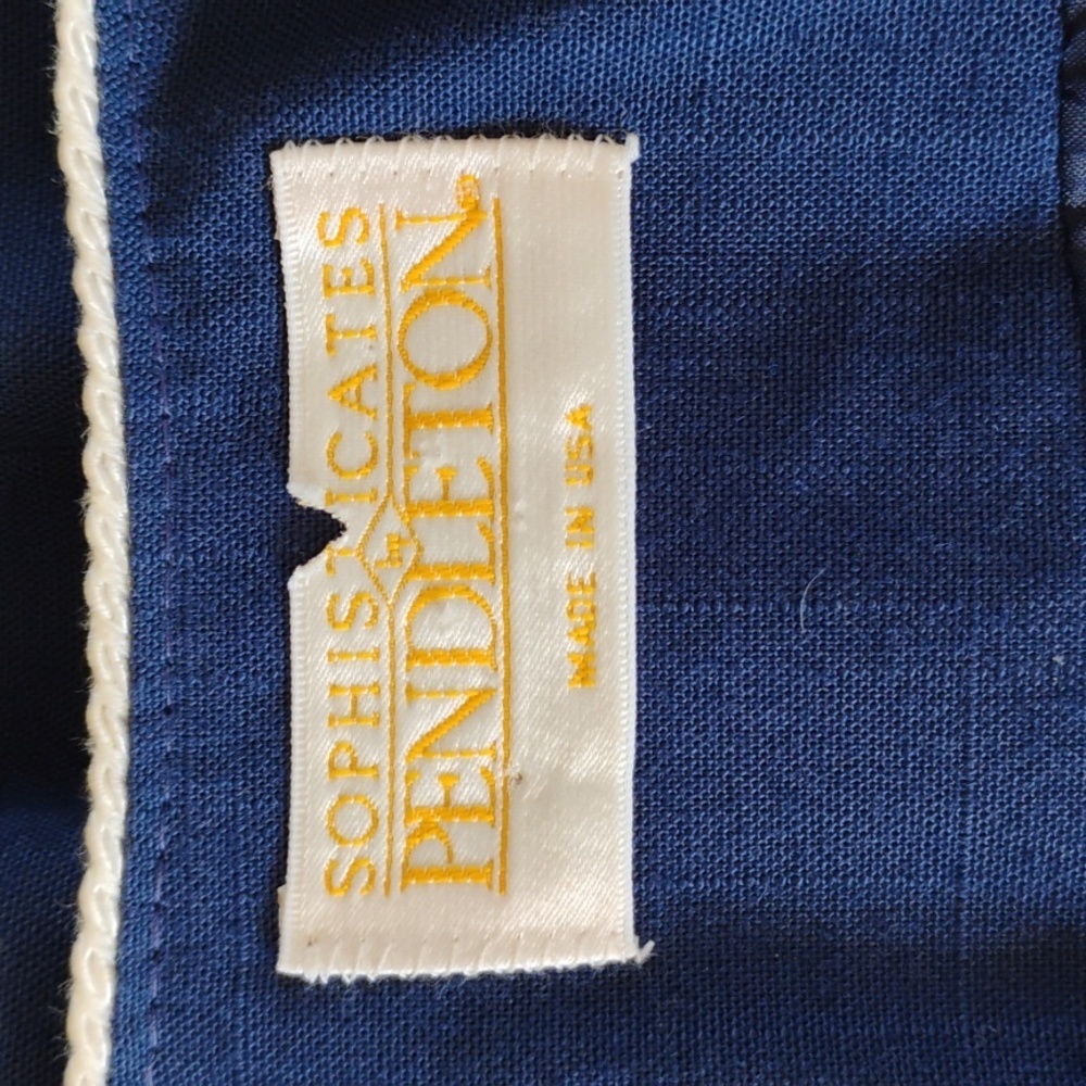 Pendleton Sophisticates Blue Jacket With White Ac… - image 3